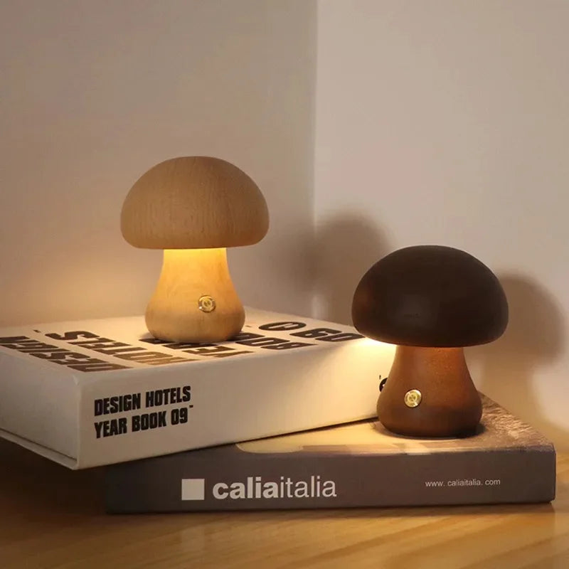 Charming Mushroom Night Light