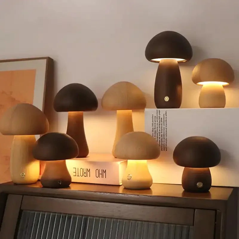 Charming Mushroom Night Light